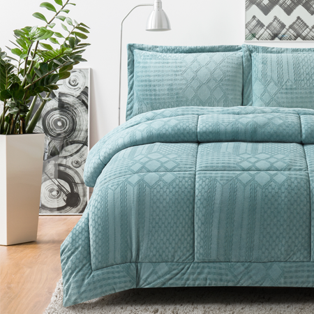 High Quality Ebroidery Quilt 3PCS Set